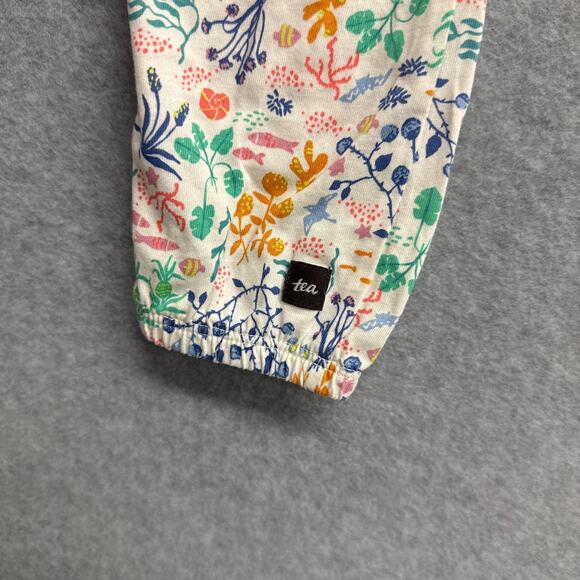 Tea Collection Bundle of 2 Plaid Floral One Piece Romper Jumpsuits Baby 18-24M - Picture 8 of 8